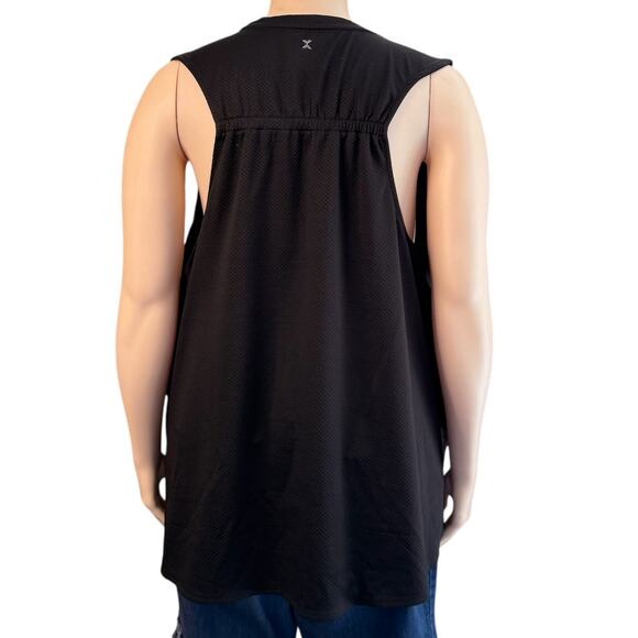 Woman's Xersion Quick-Dry Sleeveless Athletic Shirt Size 5X in Black - Picture 2 of 10